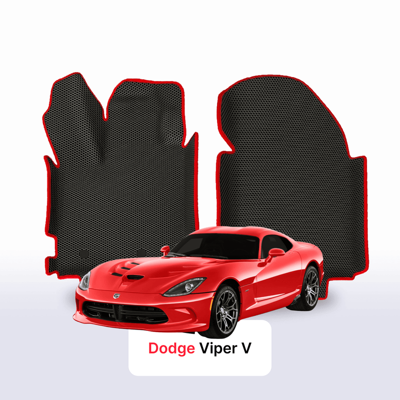 Fußmatten EVA für Dodge Viper 5 gen 2012-2017 jahr COUPE