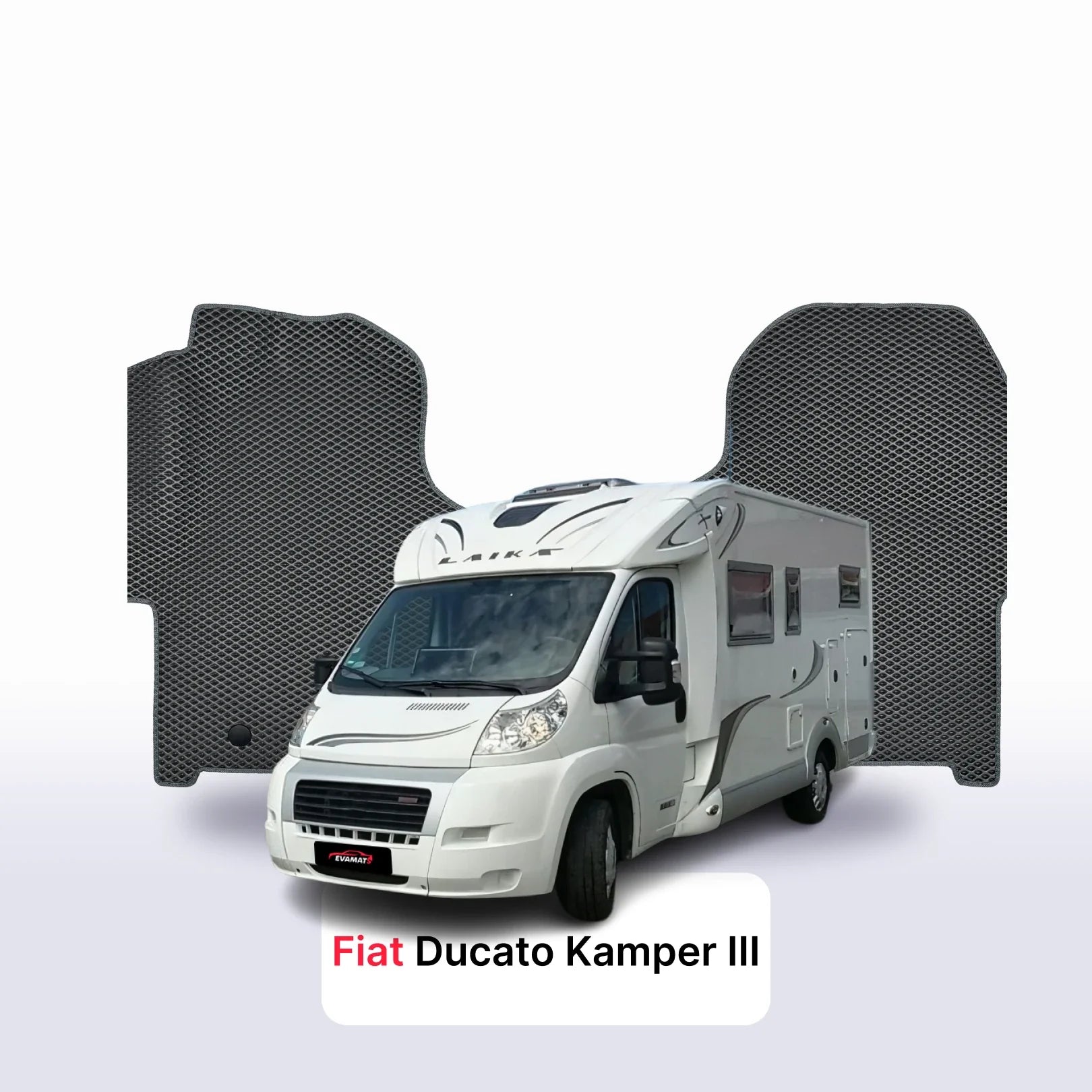 Fußmatten EVA für FIAT Ducato Kamper 3 gen 2006-2026 jahr KAMPER