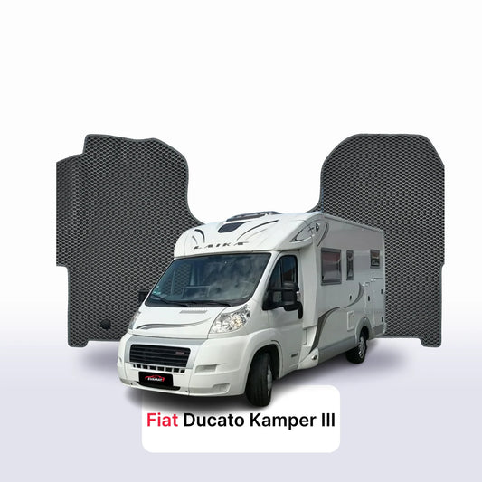 Fußmatten EVA für FIAT Ducato Kamper 3 gen 2006-2026 jahr KAMPER