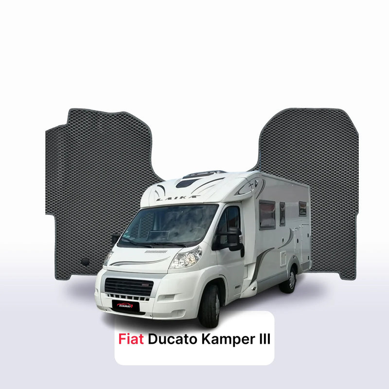 Fußmatten EVA für FIAT Ducato Kamper 3 gen 2006-2026 jahr KAMPER