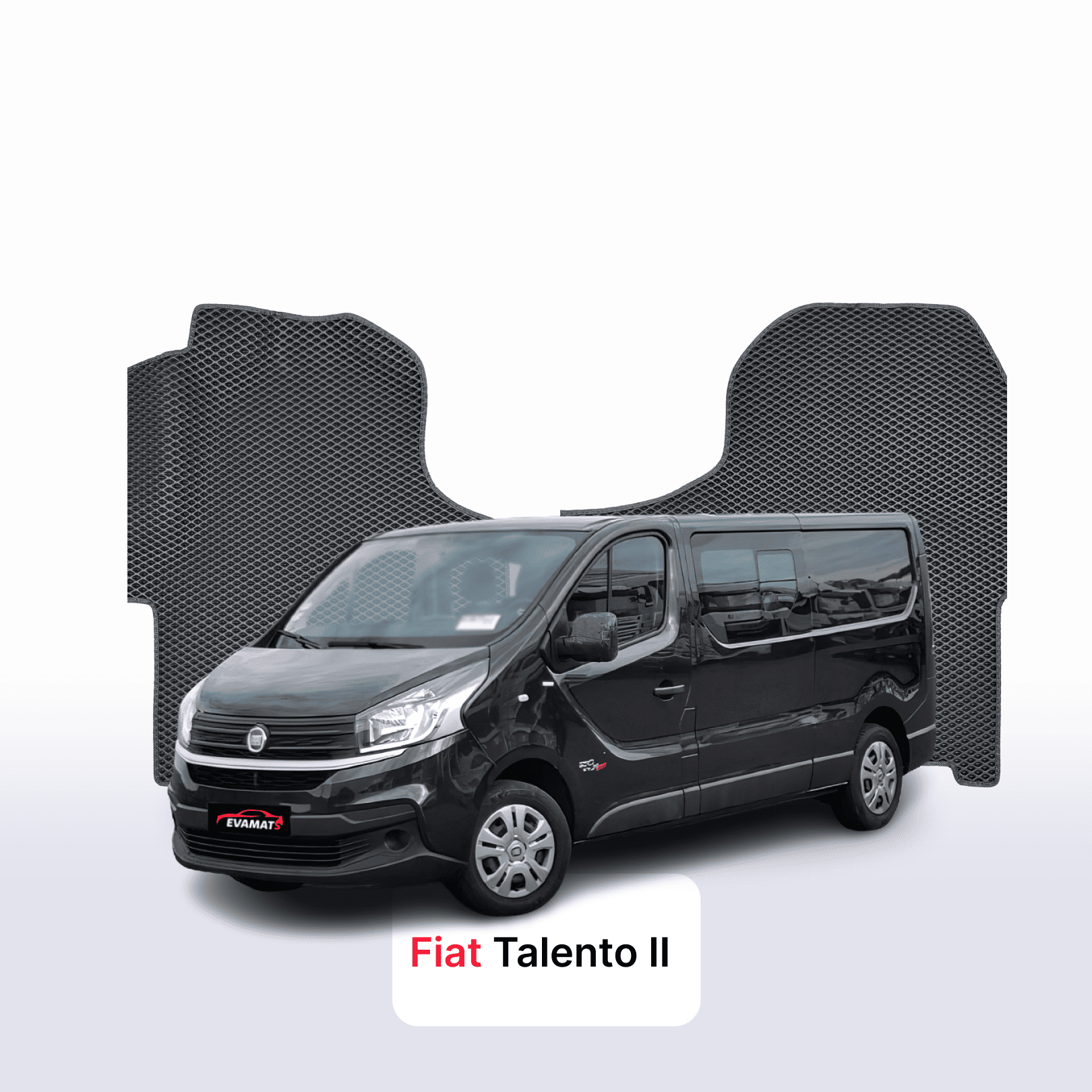 Fußmatten EVA für FIAT Talento 2 gen 2016-2020 jahr MINIVAN