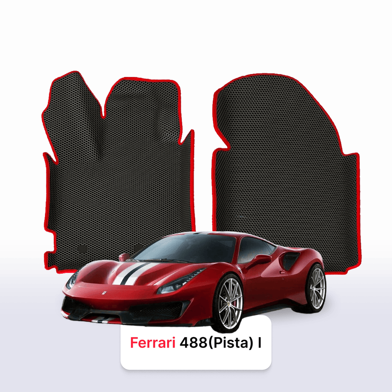Fußmatten EVA für Ferrari 488 (Pista) 1 gen 2015-2019 Jahr COUPE