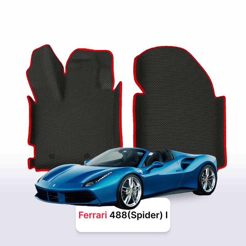 Fußmatten EVA für Ferrari 488 (Spider) 1 gen 2015-2019 Jahr ROADSTER