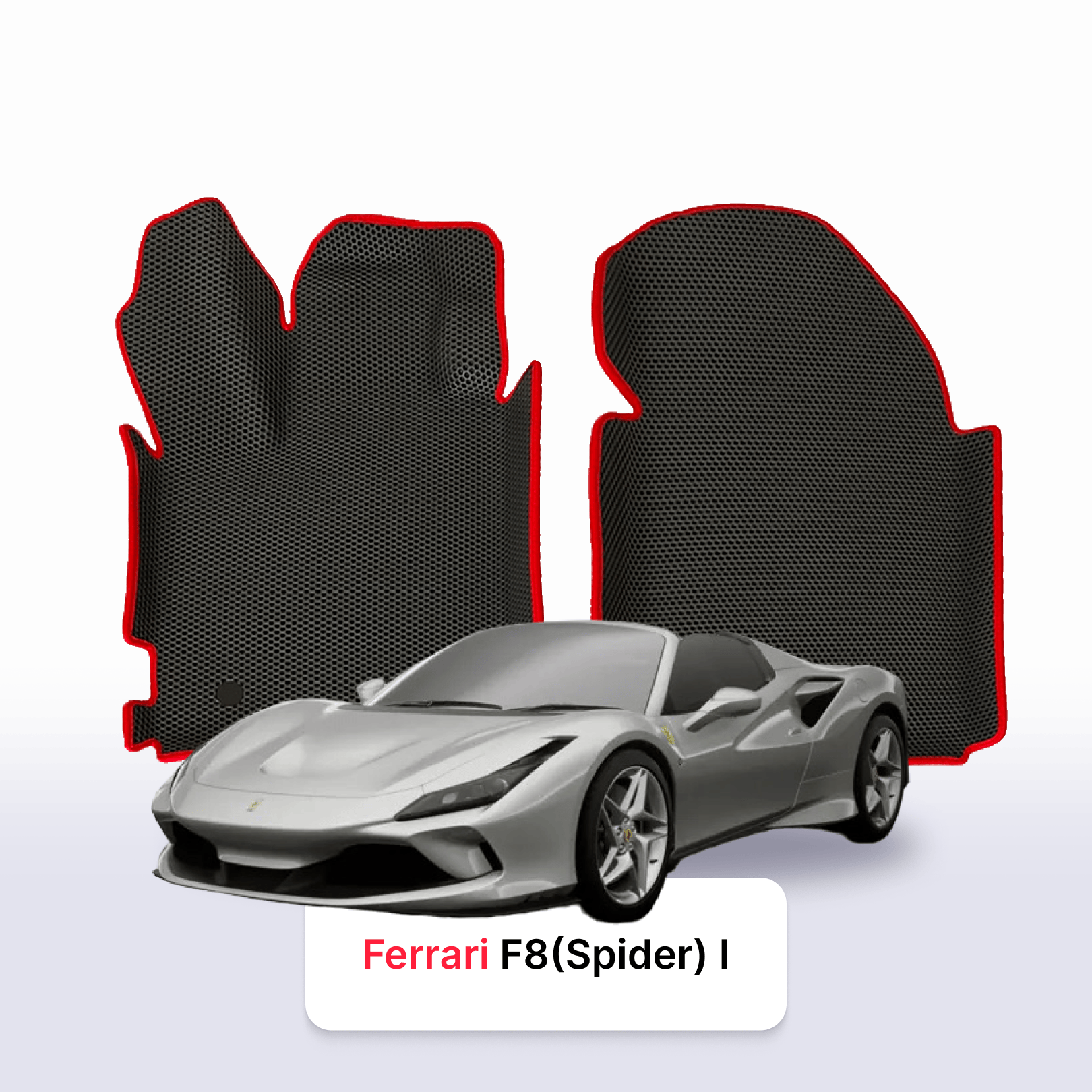 Fußmatten EVA für Ferrari F8 (Spider) 1 gen 2019-2023 jahr ROADSTER