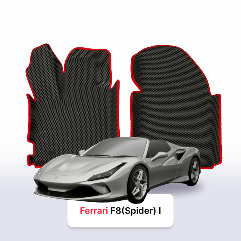 Fußmatten EVA für Ferrari F8 (Spider) 1 gen 2019-2023 jahr ROADSTER