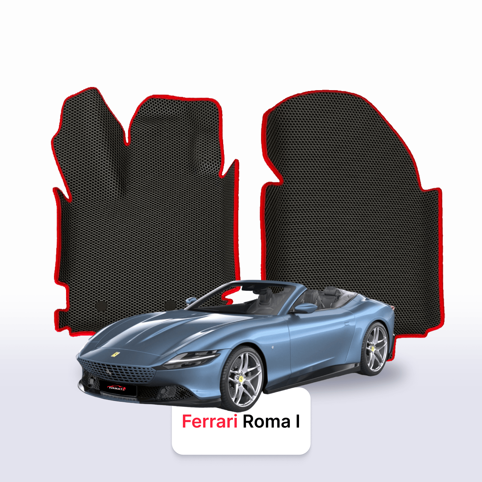 Fußmatten EVA für Ferrari Roma(Spider) 1 gen 2019-2025 jahr ROADSTER