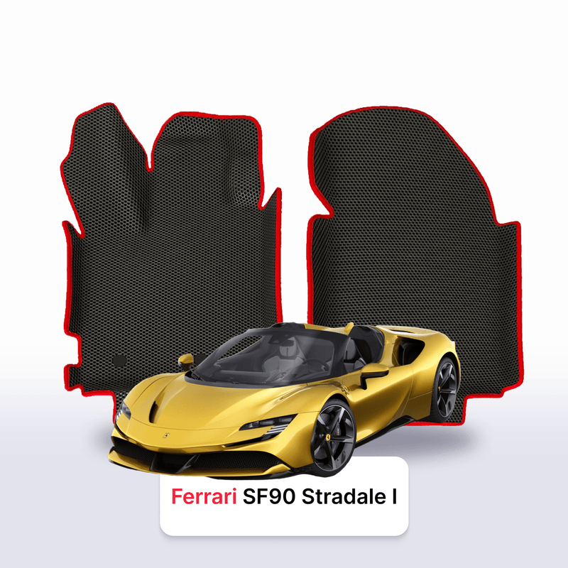 Fußmatten EVA für Ferrari SF90 Stradale 1 gen 2019-2028 jahr Hybrid ROADSTER