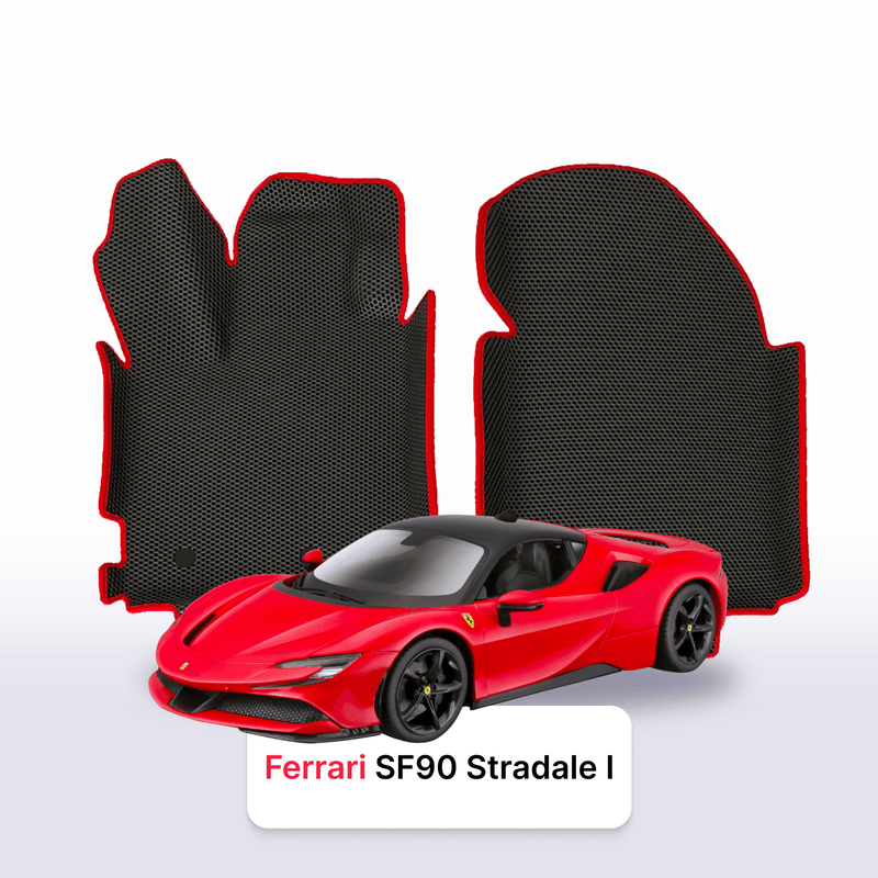 Fußmatten EVA für Ferrari SF90 Stradale 1 gen 2019-2028 jahr Hybrid COUPE
