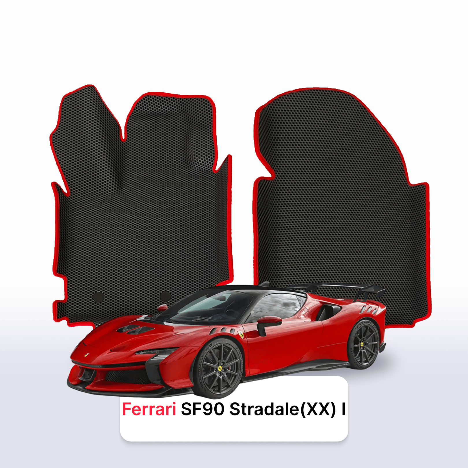 Fußmatten EVA für Ferrari SF90 Stradale (XX) 1 gen 2019-2028 jahr Hybrid COUPE