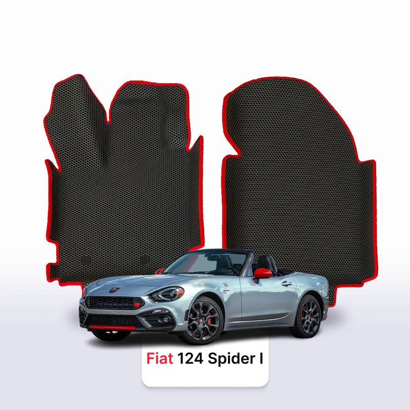 Fußmatten EVA für Fiat 124 Spider 1 gen 2016-2020 jahr ROADSTER