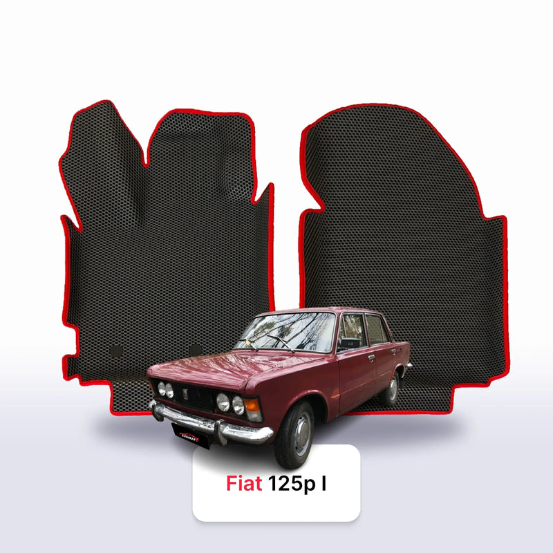 Fußmatten EVA für Fiat 125p 1 gen 1967-1991 jahr LIMOUSINE