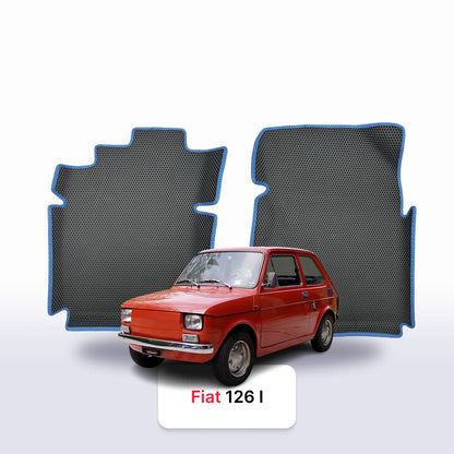Fußmatten EVA für Fiat 126 1 gen 1972-2000 jahr SCHÄGHECK 3 türer