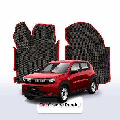 Fußmatten EVA für Fiat Grande Panda 1 gen 2025-2029 jahr SCHÄGHECK 5 türer