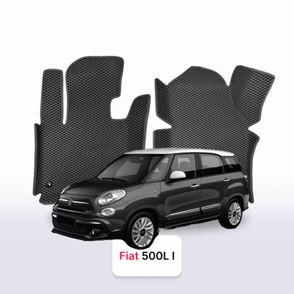 Fußmatten EVA für Fiat 500L(Living) 1 gen 2012-2017 jahr MINIVAN
