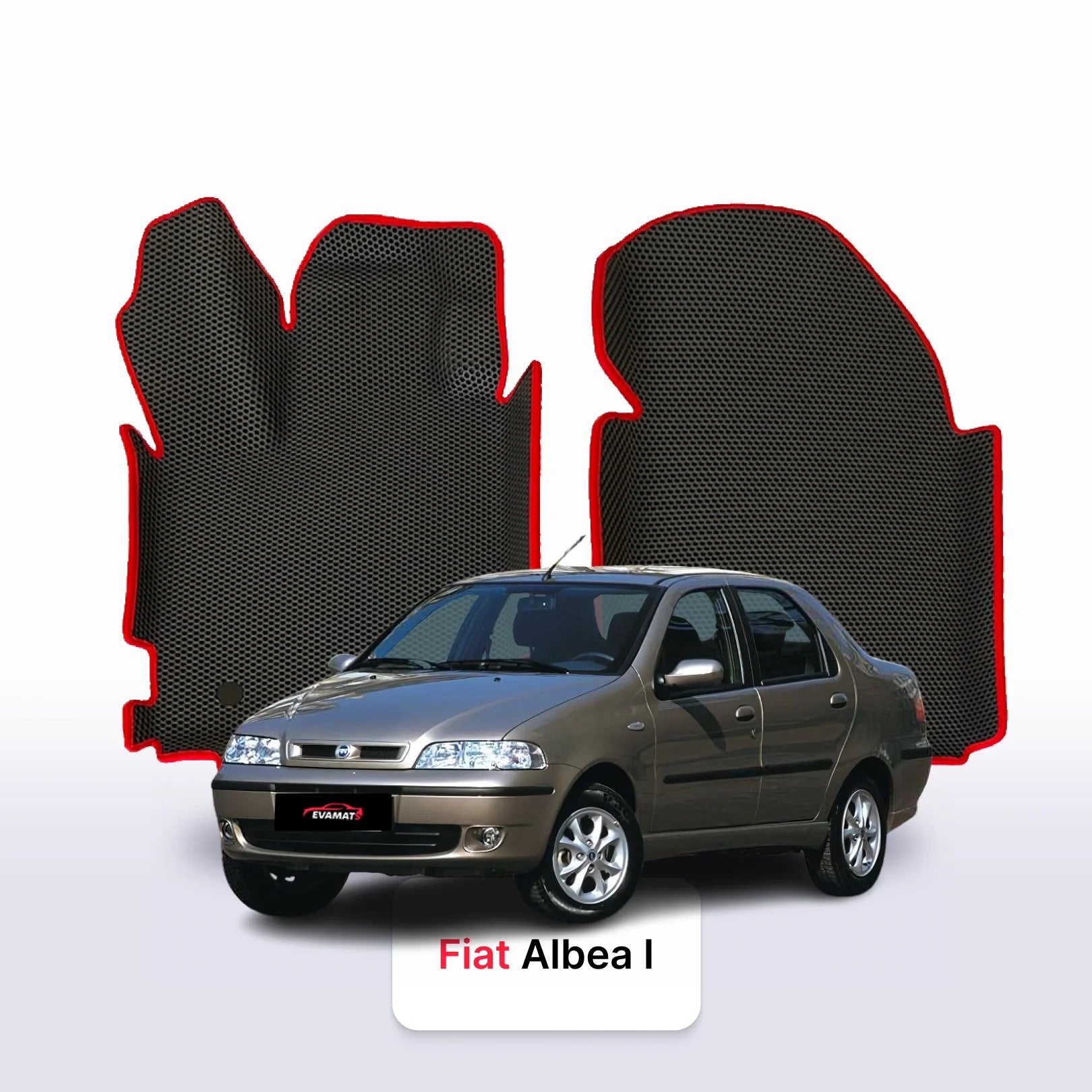 Fußmatten EVA für Fiat Albea 1 gen 2002-2010 jahr LIMOUSINE