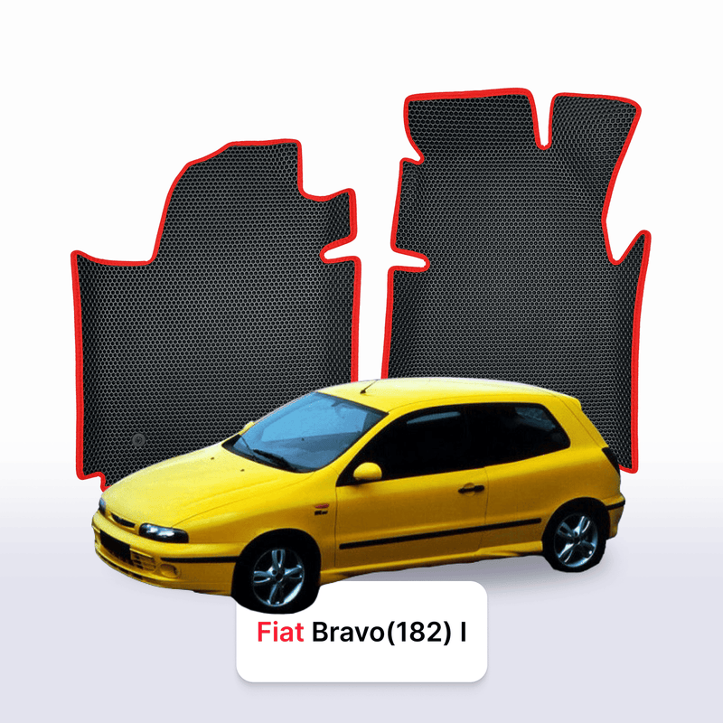 Fußmatten EVA für Fiat Bravo(182) 1 gen 1995-2001 jahr SCHÄGHECK 3 türer