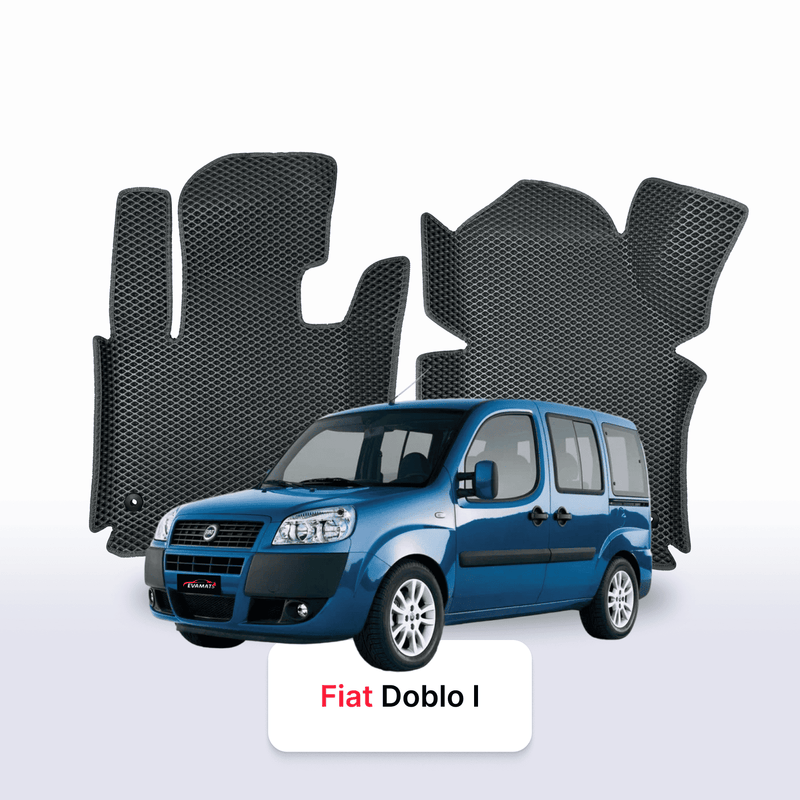 Fußmatten EVA für Fiat Doblo 1 gen 2000-2010 jahr MINIVAN