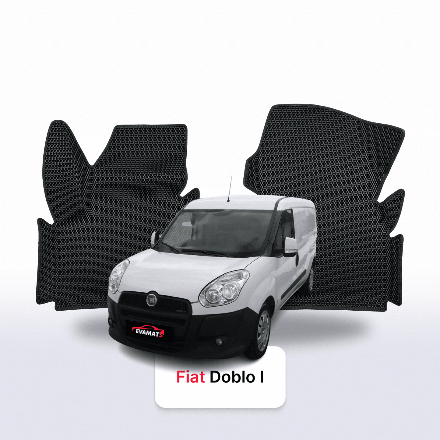 Fußmatten EVA für Fiat Doblo 1 gen 2000-2010 jahr VAN