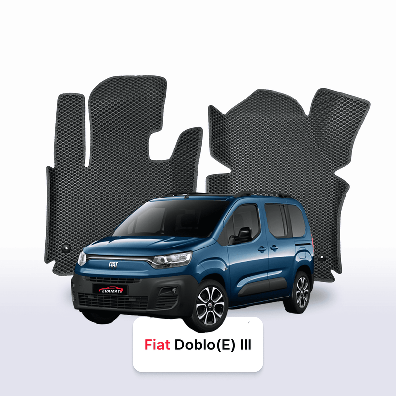 Fußmatten EVA für Fiat Doblo(E) 3 gen 2023-2028 Jahr Elektrisch MINIVAN