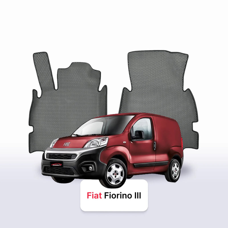 Fußmatten EVA für Fiat Fiorino 3 gen 2007-2025 Jahr VAN