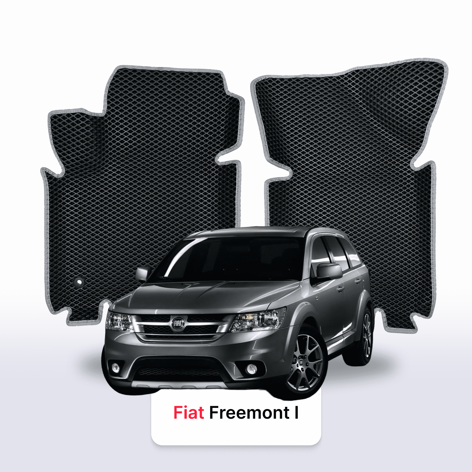 Fußmatten EVA für Fiat Freemont 1 gen 2011-2015 jahr SUV