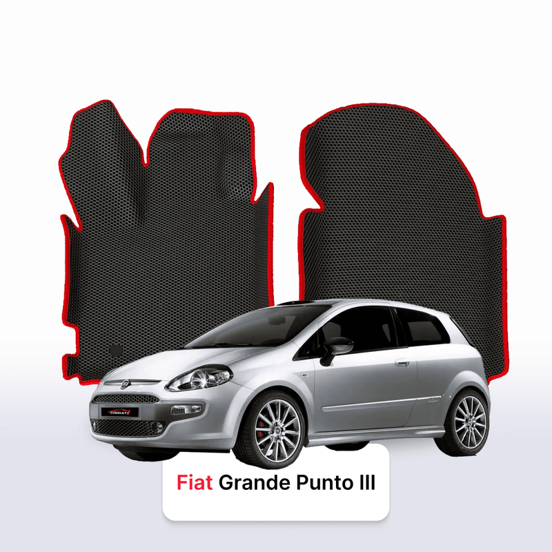 Fußmatten EVA für Fiat Grande Punto 3 gen 2005-2012 jahr SCHÄGHECK 3 türer
