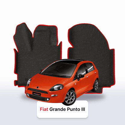 Fußmatten EVA für Fiat Grande Punto 3 gen 2005-2012 jahr SCHÄGHECK 5 türer