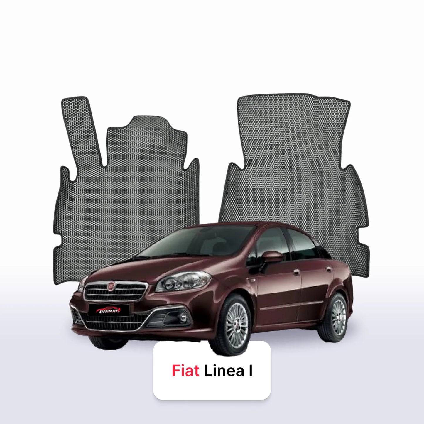 Fußmatten EVA für Fiat Linea 1 gen 2006-2018 jahr LIMOUSINE