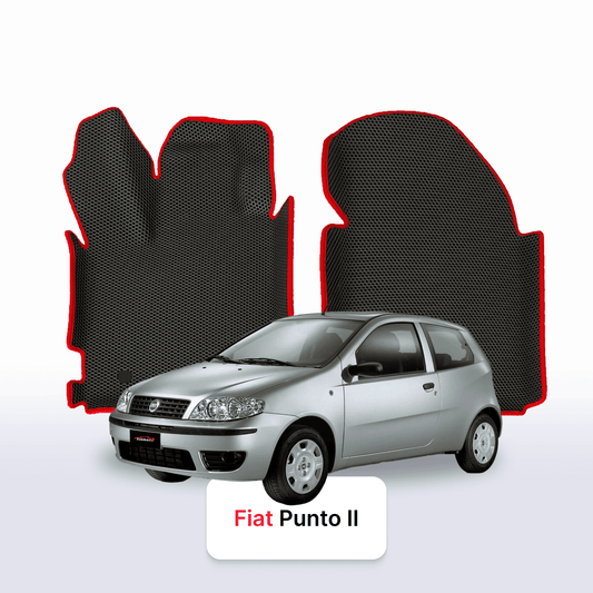 Fußmatten EVA für Fiat Punto 2 gen 1999-2011 jahr SCHÄGHECK 3 türer