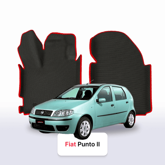 Fußmatten EVA für Fiat Punto 2 gen 1999-2011 Jahr SCHRÄGHECK 5-Türer
