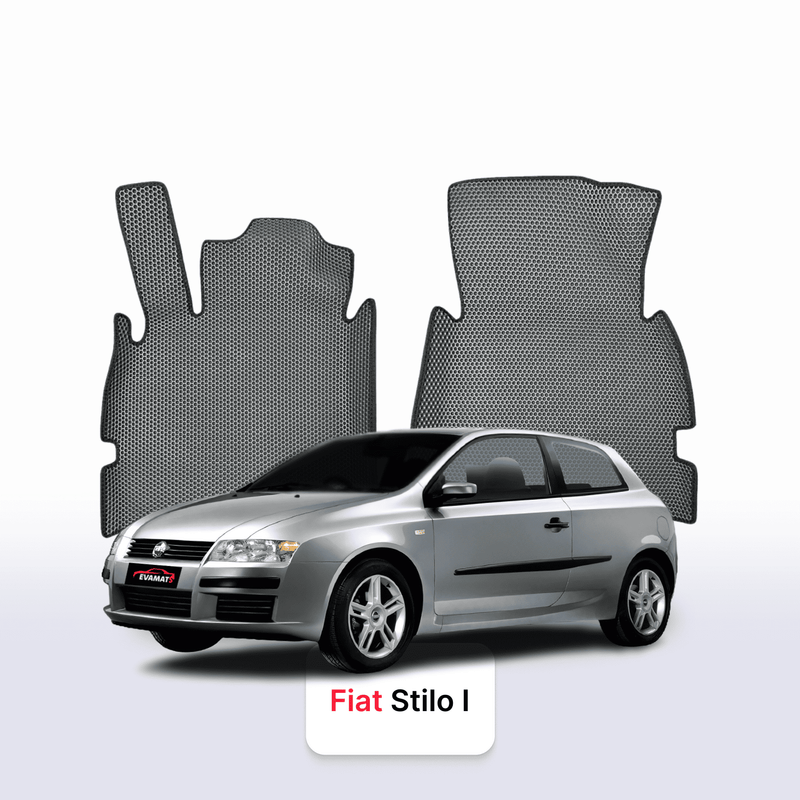 Fußmatten EVA für Fiat Stilo 1 gen 2001-2007 jahr SCHÄGHECK 5 türer