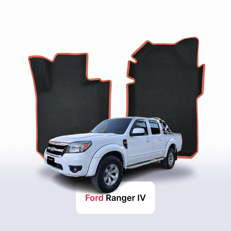 Fußmatten EVA für Ford Ranger 4 gen 2006-2011 jahr PICK-UP doppelkabine