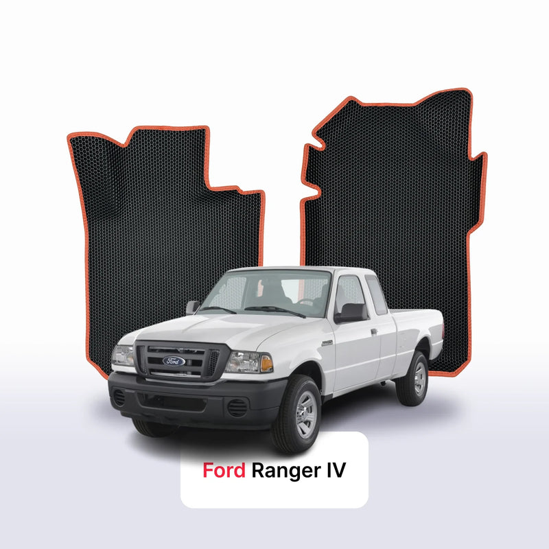 Fußmatten EVA für Ford Ranger 4 gen 2006-2011 jahr PICK-UP extrakabine