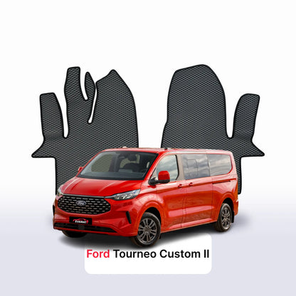 Fußmatten EVA für Ford Tourneo Custom 2 gen 2023-2027 jahr BUS