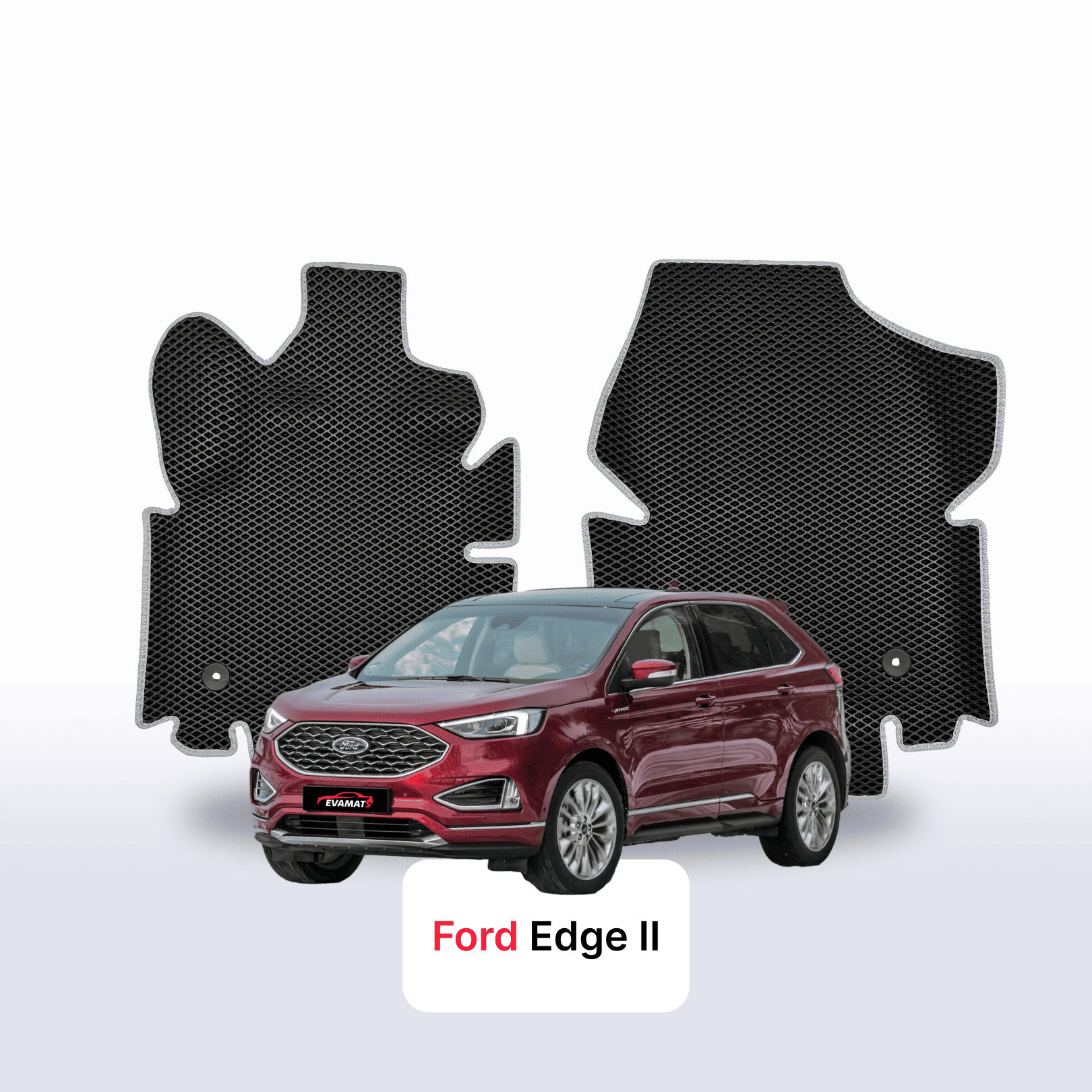 Fußmatten EVA für Ford Edge 2 gen 2014-2024 jahr SUV