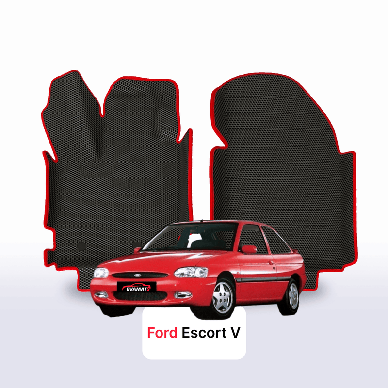 Fußmatten EVA für Ford Escort 6 gen 1995-2000 Jahr SCHRÄGHECK 3 TÜRER