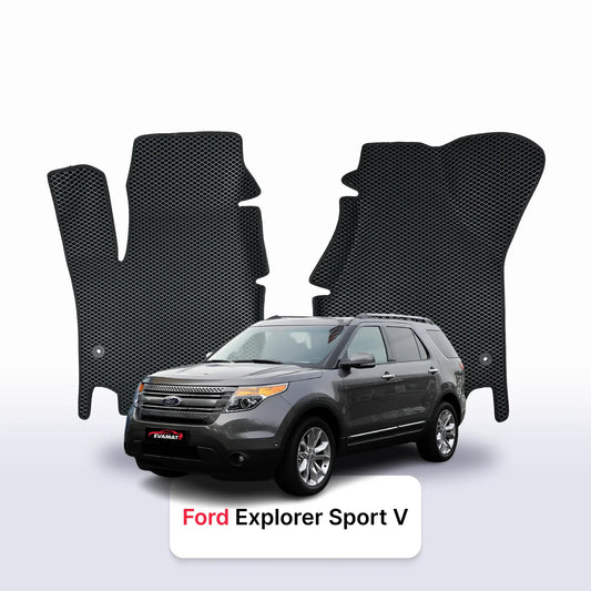 Fußmatten EVA für Ford Explorer Sport 5 gen 2010-2019 jahr SUV