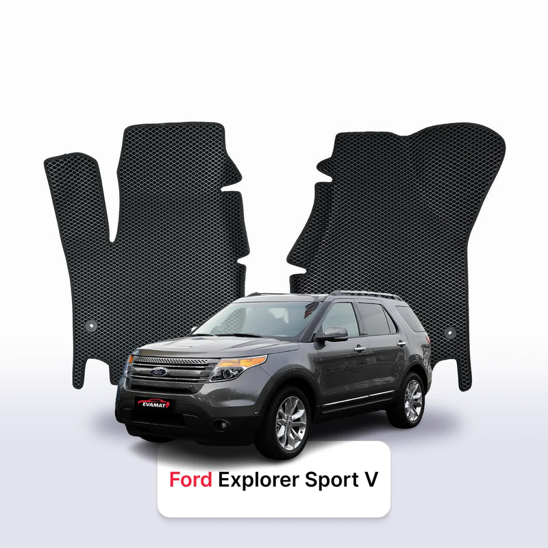 Fußmatten EVA für Ford Explorer Sport 5 gen 2010-2019 jahr SUV
