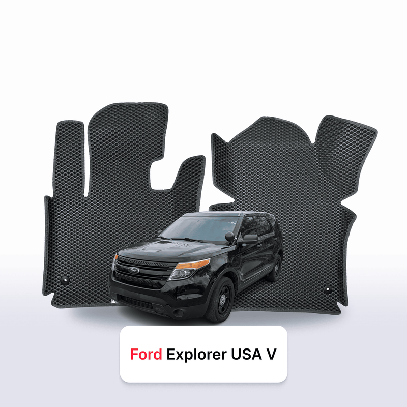 Fußmatten EVA für Ford Explorer USA Interceptor 5 gen 2010-2019 jahr SUV