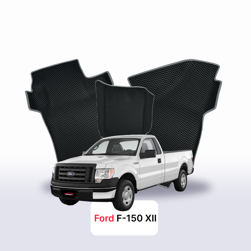 Fußmatten EVA für Ford F-150 12 gen 2008-2014 jahr PICK-UP einzelkabine