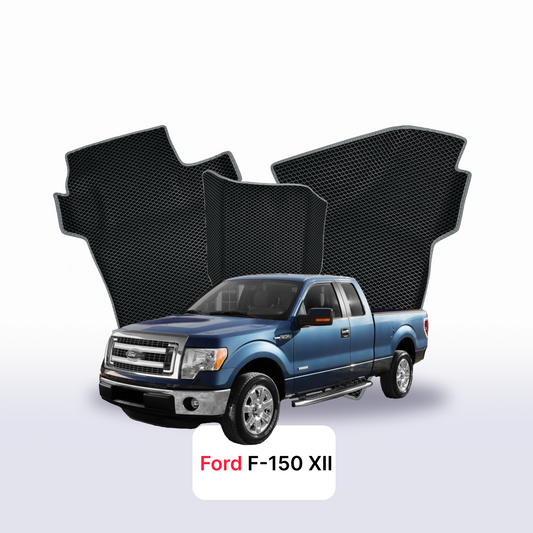 Fußmatten EVA für Ford F-150 12 gen 2008-2014 jahr PICK-UP extrakabine