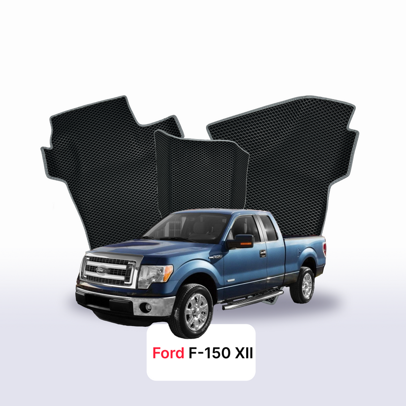 Fußmatten EVA für Ford F-150 12 gen 2008-2014 jahr PICK-UP extrakabine