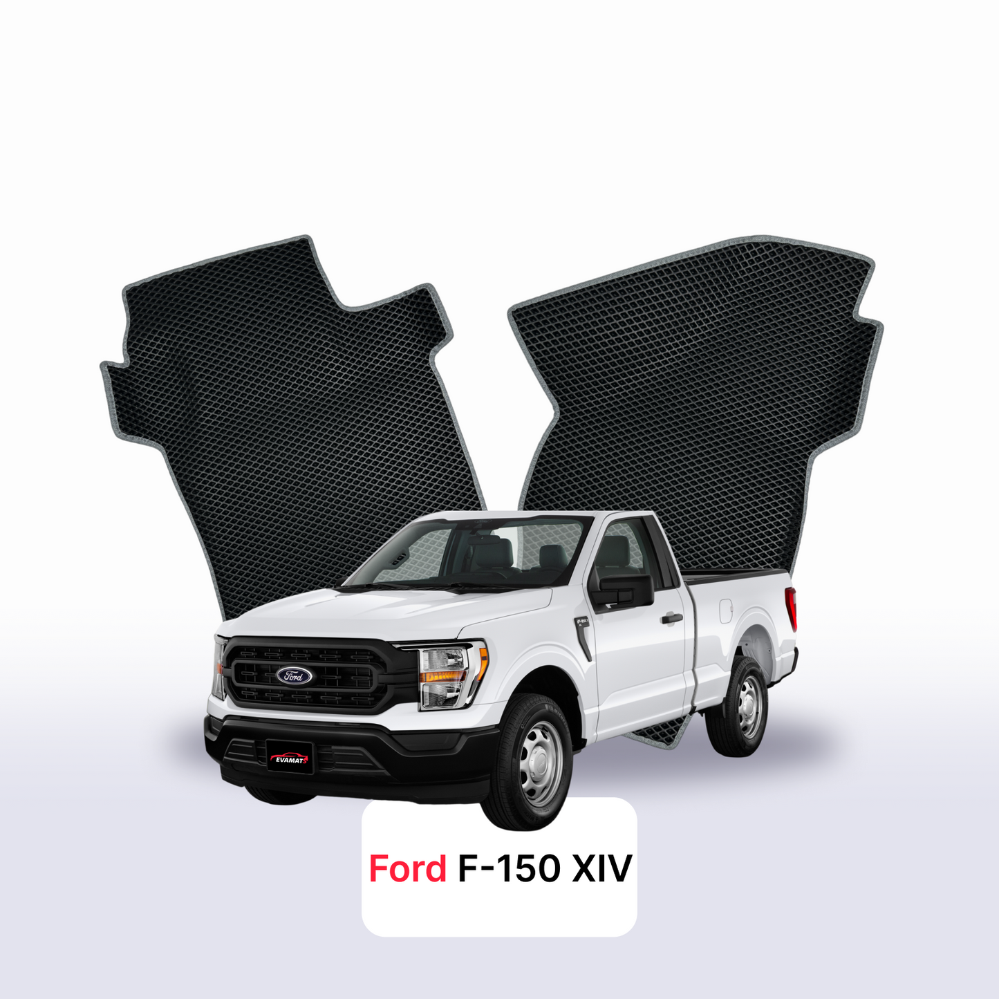 Fußmatten EVA für Ford F-150 14 gen 2020-2026 jahr PICK-UP einzelkabine
