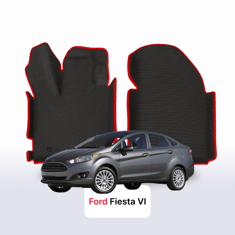Fußmatten EVA für Ford Fiesta 6 gen 2008-2017 jahr LIMOUSINE