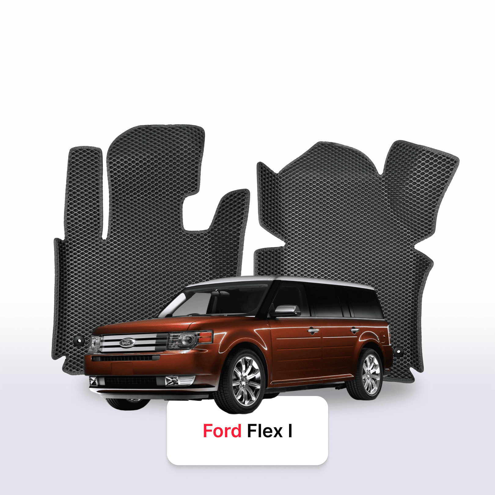 Fußmatten EVA für Ford Flex I gen 2008-2019 jahr SUV