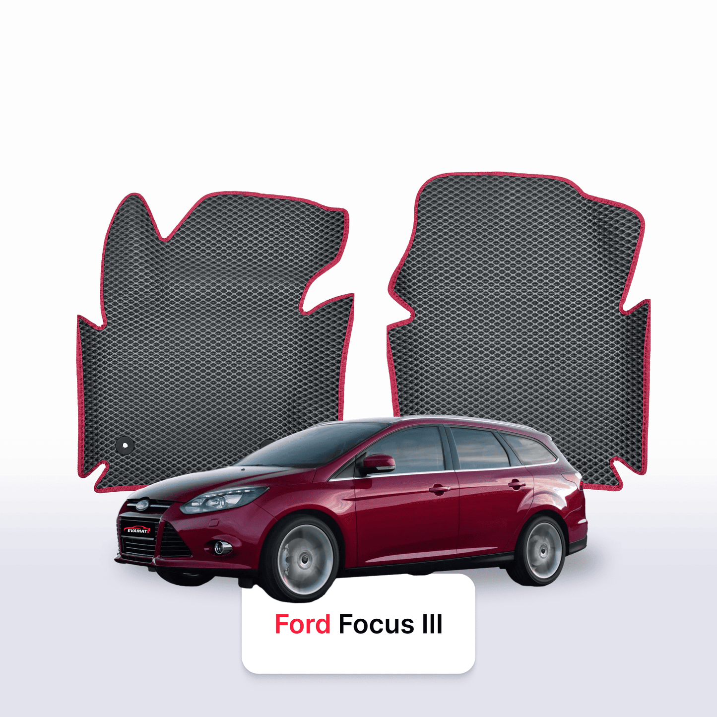 Fußmatten EVA für Ford Focus(MK3) 3 gen 2010-2019 jahr KOMBI