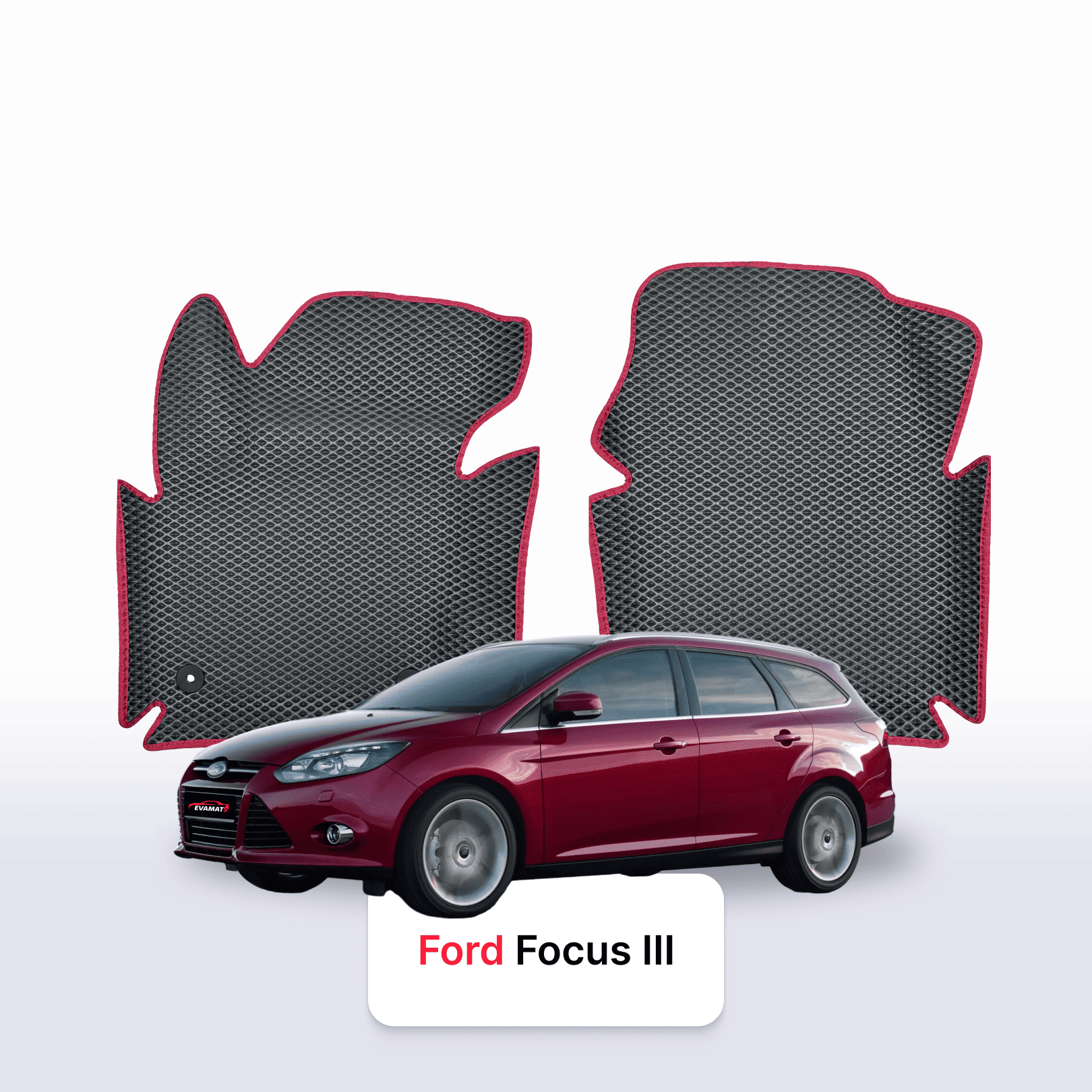 Fußmatten EVA für Ford Focus(MK3) 3 gen 2010-2019 jahr KOMBI