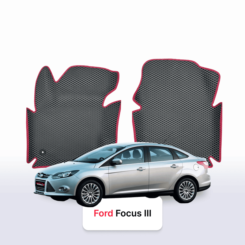 Fußmatten EVA für Ford Focus(MK3) 3 gen 2010-2019 jahr LIMOUSINE