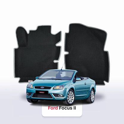 Fußmatten EVA für Ford Focus(MK2) 2 gen 2004-2011 jahr COUPE/CABRIO