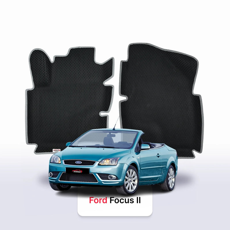 Fußmatten EVA für Ford Focus(MK2) 2 gen 2004-2011 jahr COUPE/CABRIO